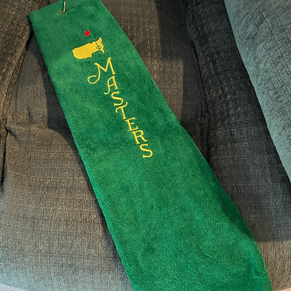 Masters golf towel